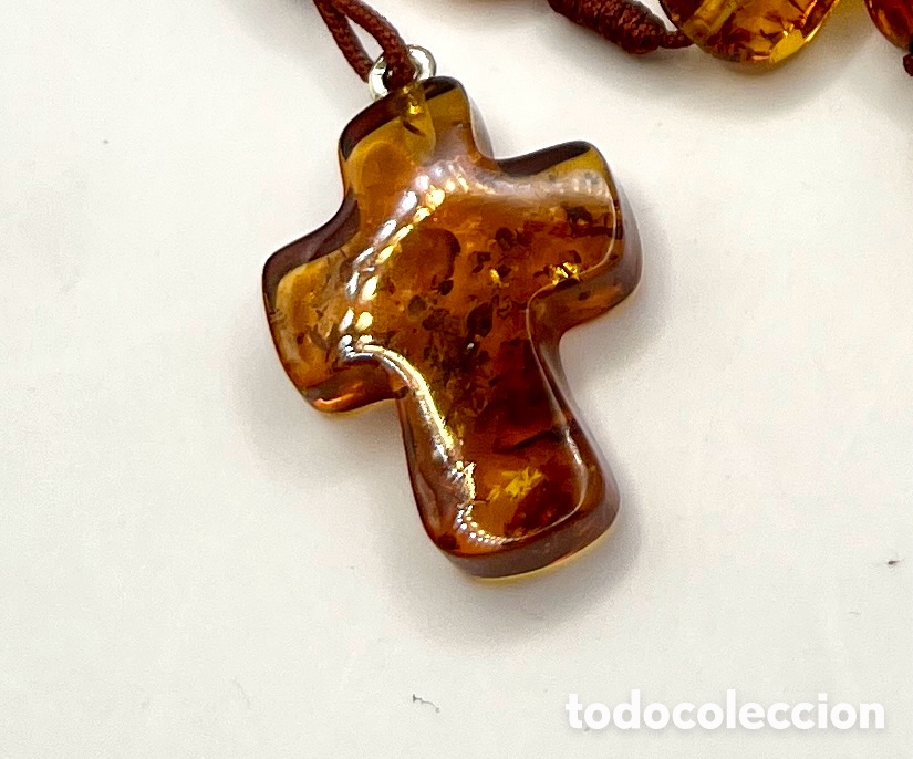 Joyeria: Rosario cat&oacute;lico de &Aacute;mbar b&aacute;ltico - Foto 6
