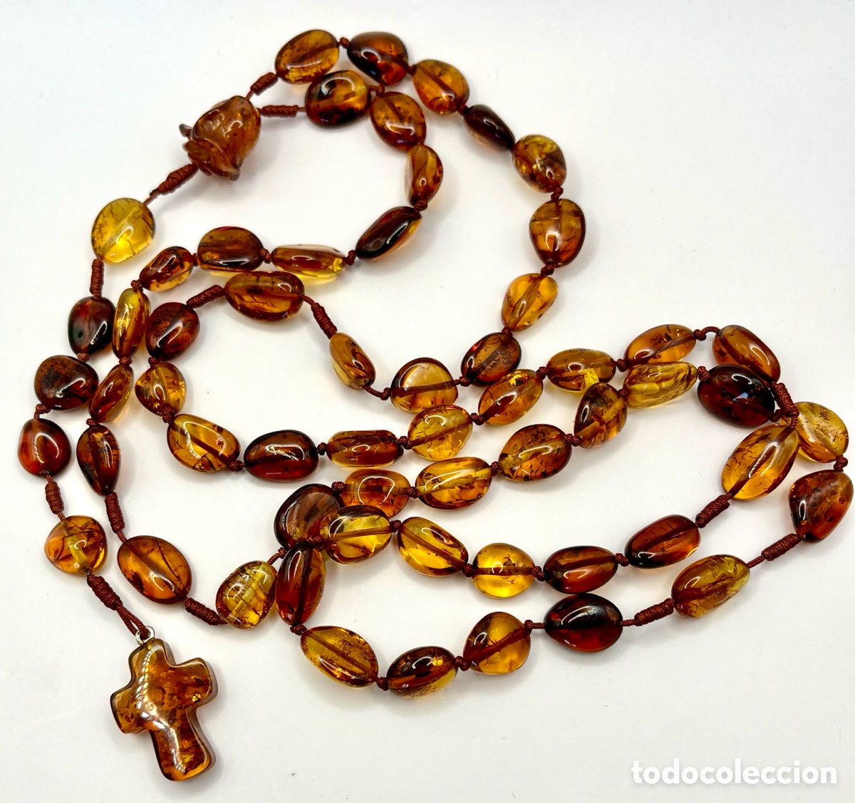 Joyeria: Rosario cat&oacute;lico de &Aacute;mbar b&aacute;ltico - Foto 7