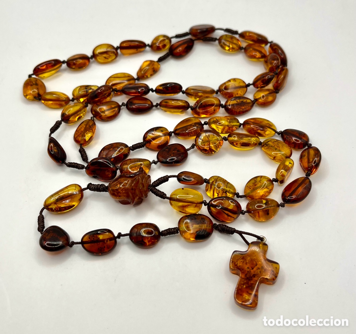 Joyeria: Rosario cat&oacute;lico de &Aacute;mbar b&aacute;ltico - Foto 9