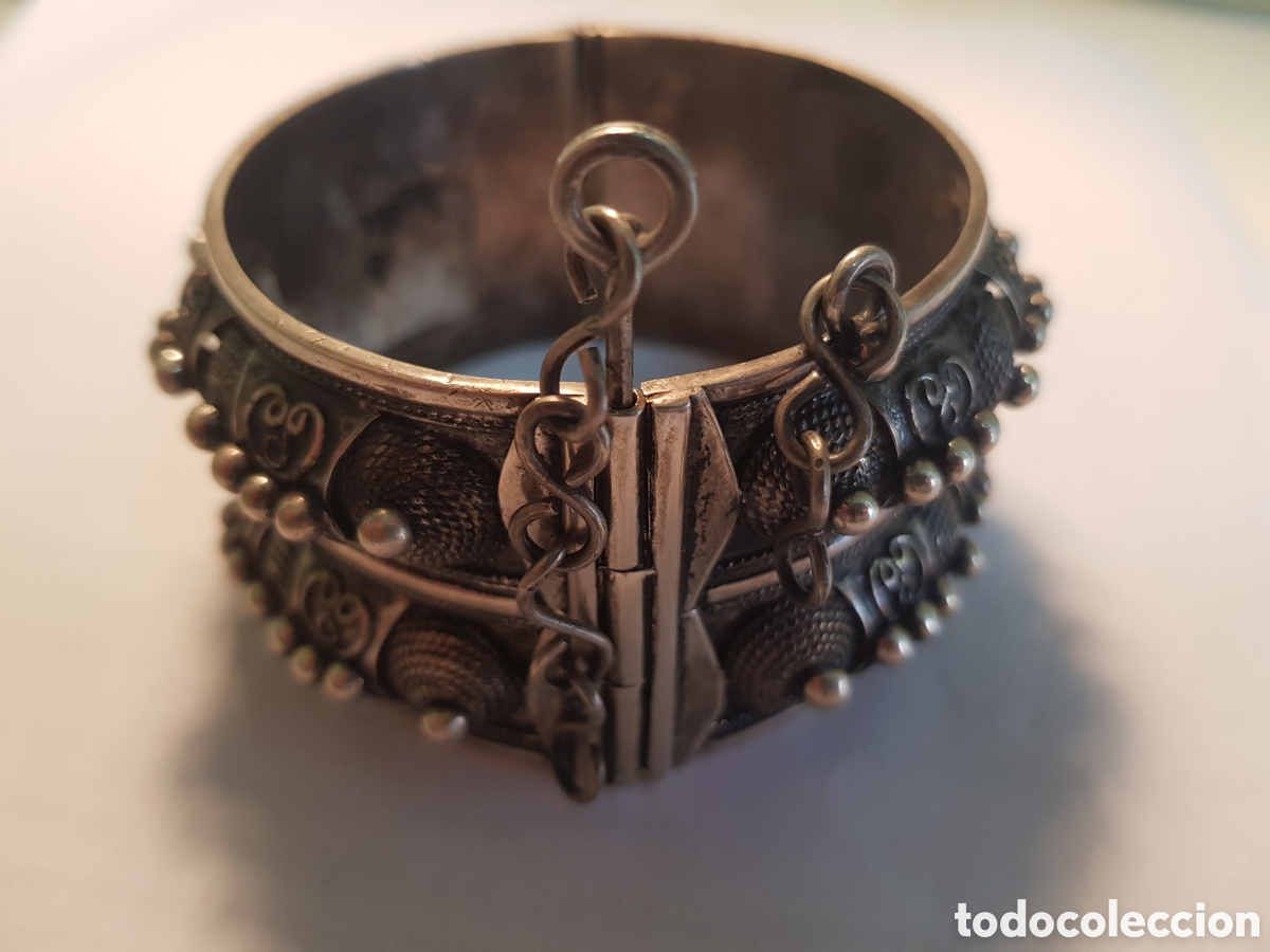 Joyeria: #943 Brazalete plata del ley 925 6cm - Foto 3