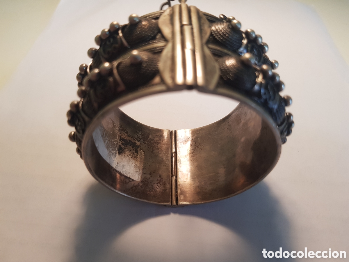 Joyeria: #943 Brazalete plata del ley 925 6cm - Foto 4