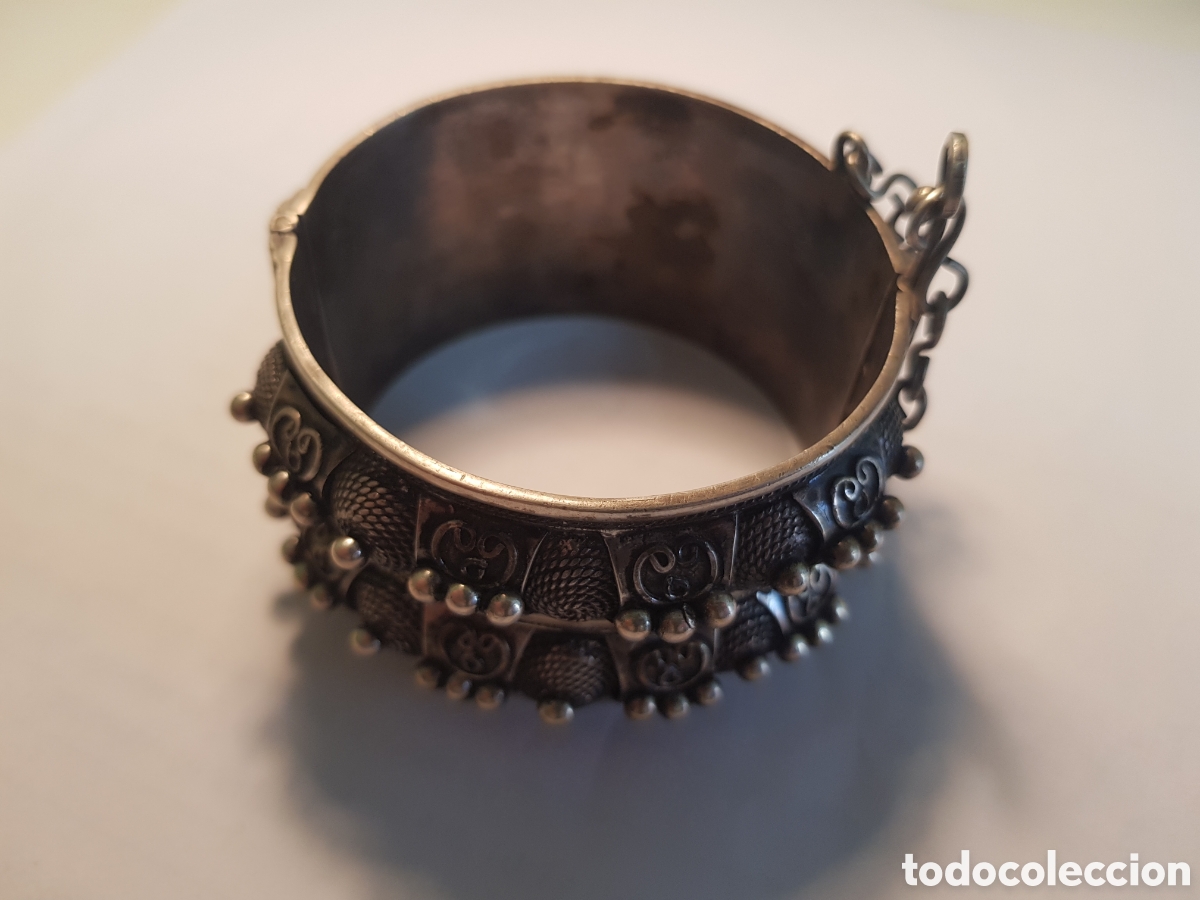 Joyeria: #943 Brazalete plata del ley 925 6cm - Foto 1