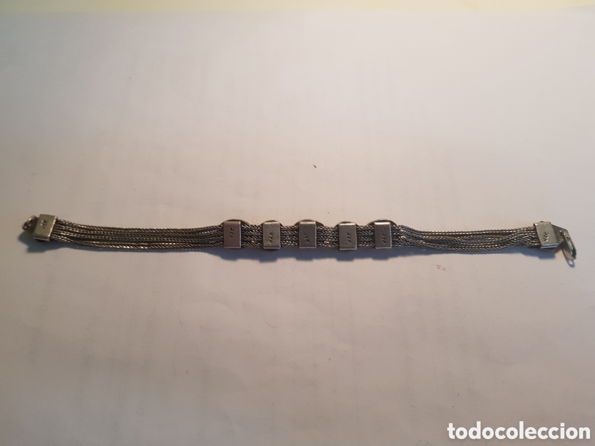 Joyeria: #951 pulsera plata de ley 925 18,5cm - Foto 2
