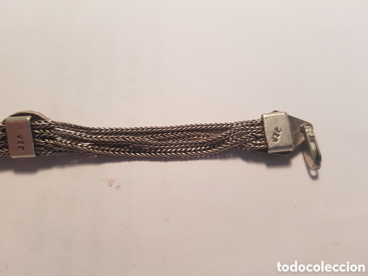 Joyeria: #951 pulsera plata de ley 925 18,5cm - Foto 4
