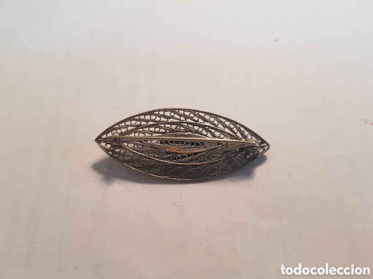 Joyeria: #953 Alfiler plata de ley 925 4,5cm - Foto 2