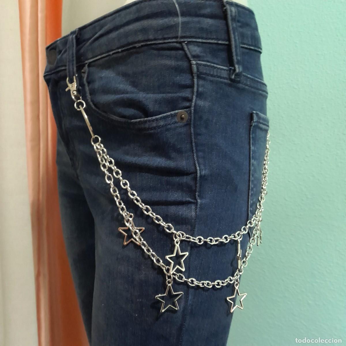 Joyeria: Cadenas pantal&oacute;n punk - Foto 3