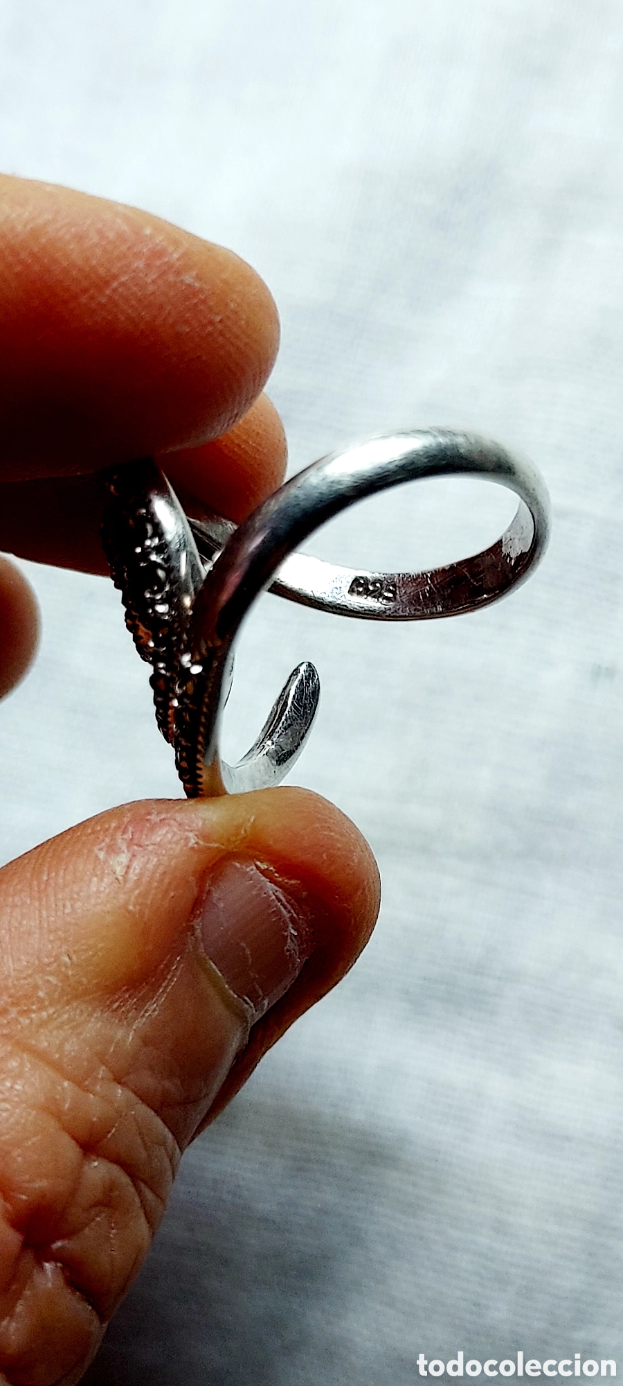 Joyeria: ANILLO DE PLATA 925 CON MARQUESITAS - Foto 6