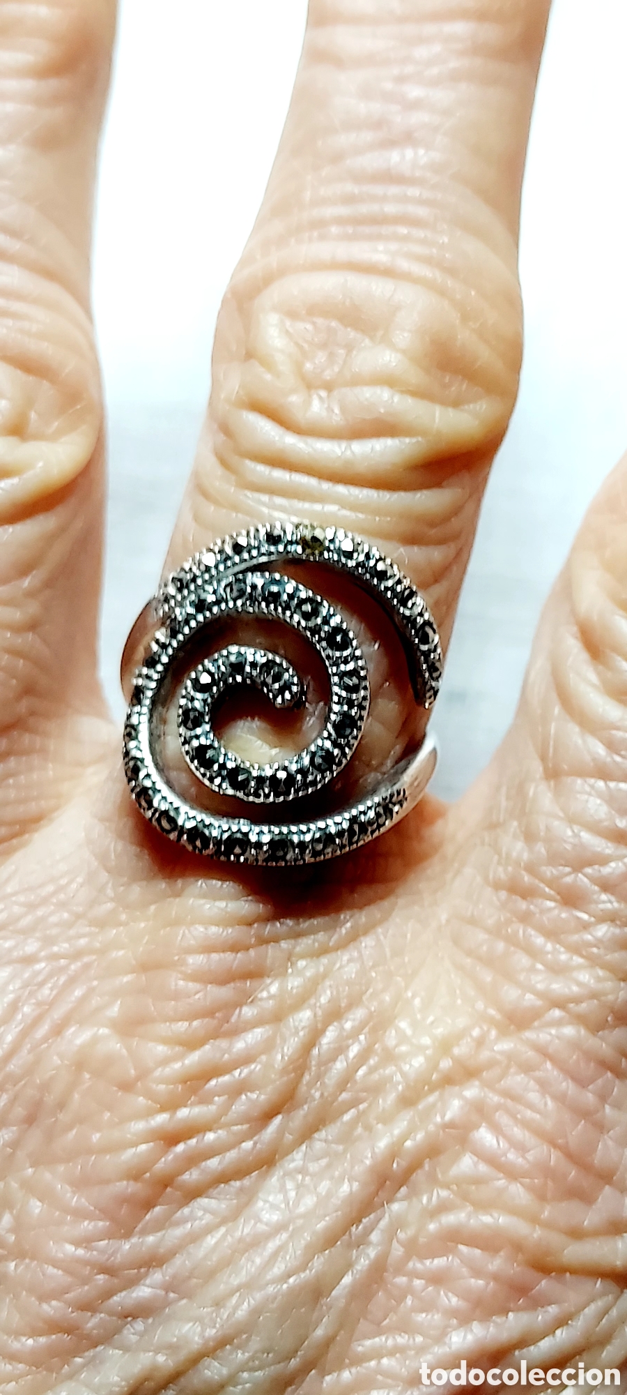 Joyeria: ANILLO DE PLATA 925 CON MARQUESITAS - Foto 1