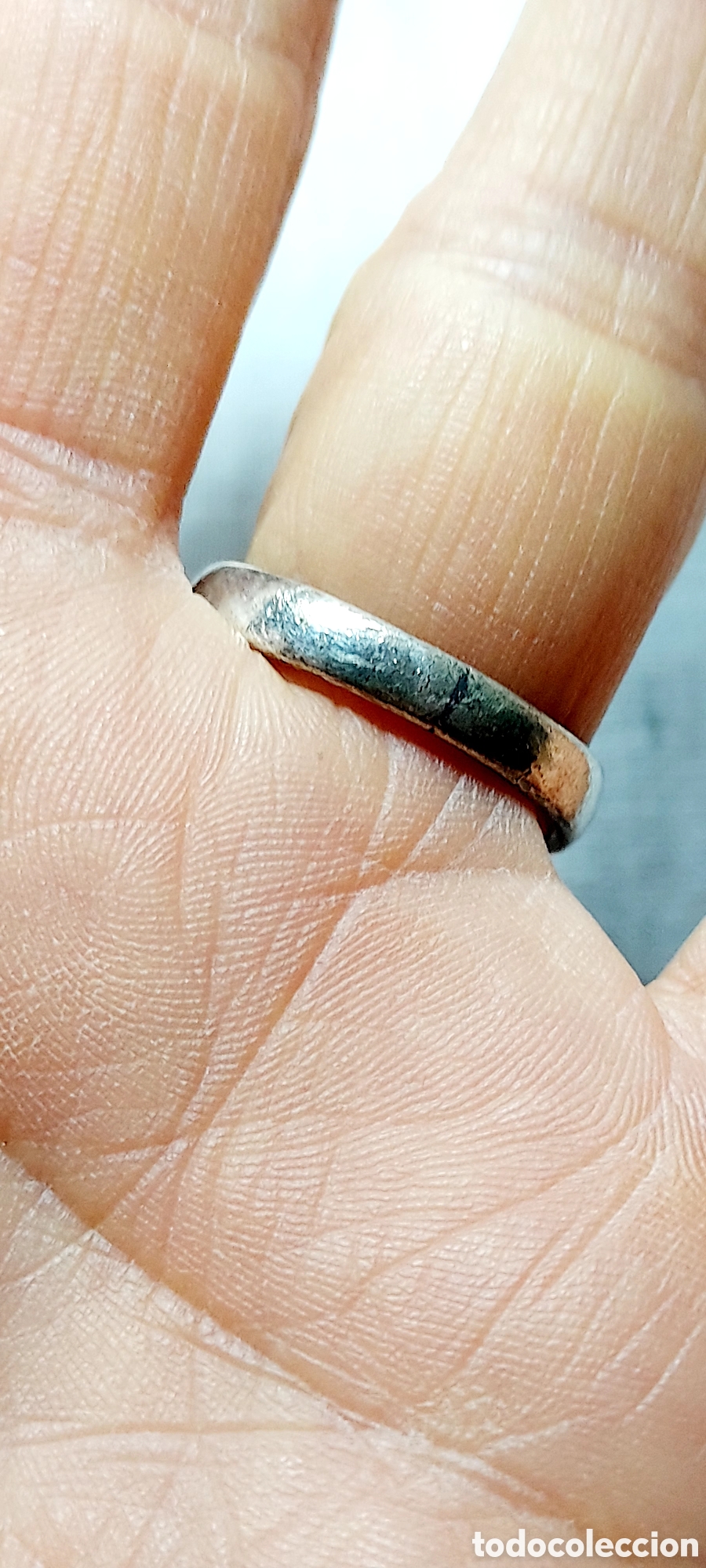 Joyeria: ANILLO DE PLATA 925 Y PIDRA NEGRA - Foto 2