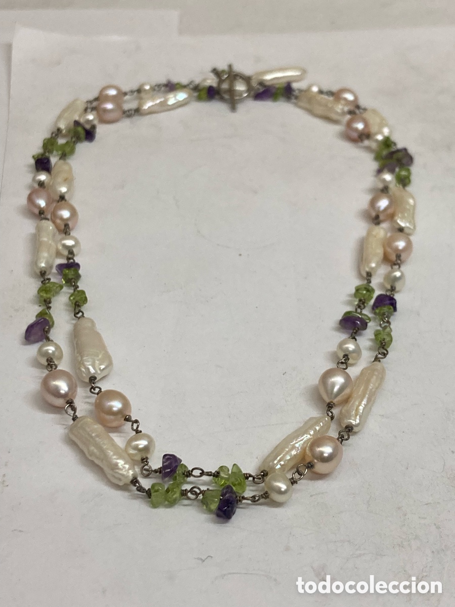 Joyeria: Collares de plata perlas CC132 - Foto 1