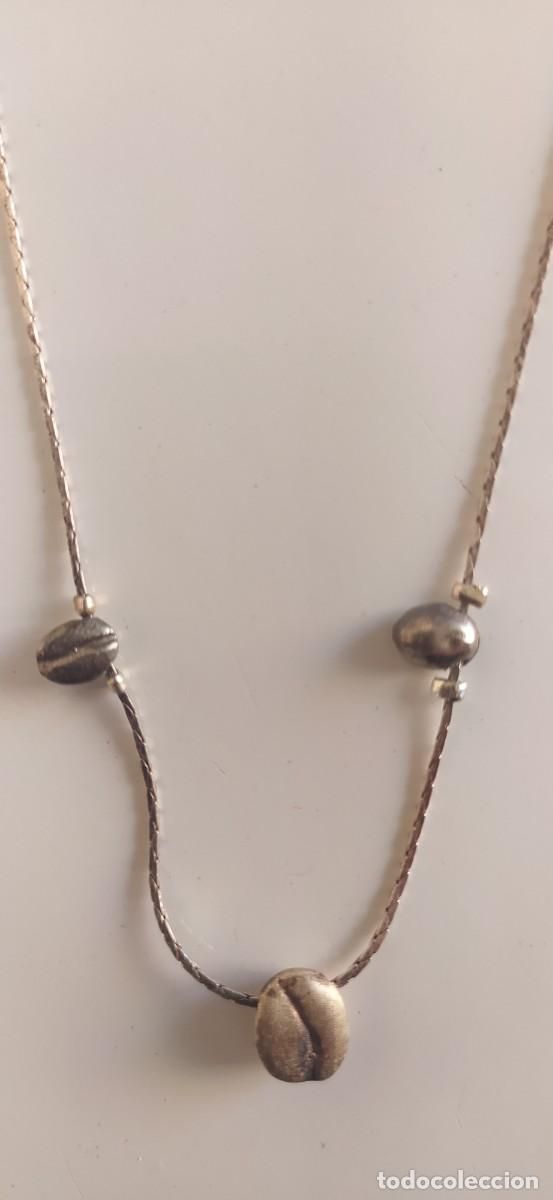 Joyeria: COLLAR CADENA CON &acute;GRANOS DE CAF&Eacute;&acute; DE PLATA - Foto 1
