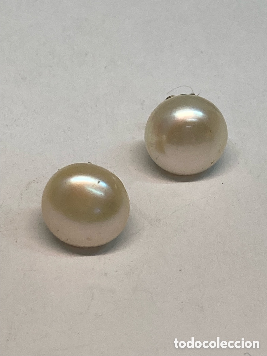 Joyeria: Pendientes de plata y perla P233 - Foto 1