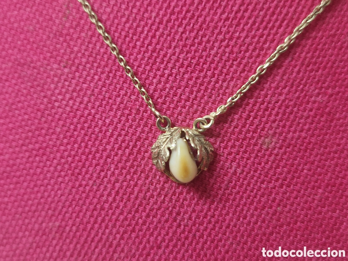 Joyeria: GARGANTILLA ORO 9 K CON DIENTE NATURAL - Foto 2