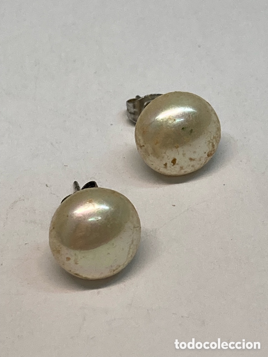 Joyeria: Pendientes de plata y perlas P233 - Foto 1