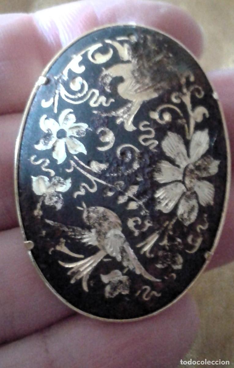 Joyeria: BROCHE DAMASQUINADO DE TOLEDO - Foto 2