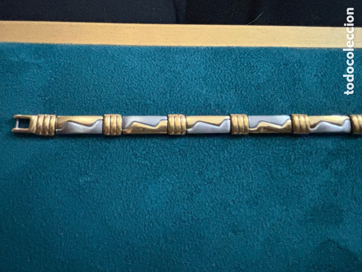Joyeria: Pulsera de bisuter&iacute;a plateada y dorada - Foto 2