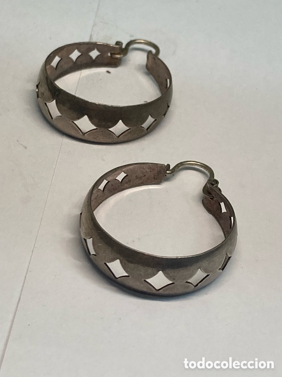 Joyeria: Pendientes de plata P267 - Foto 1
