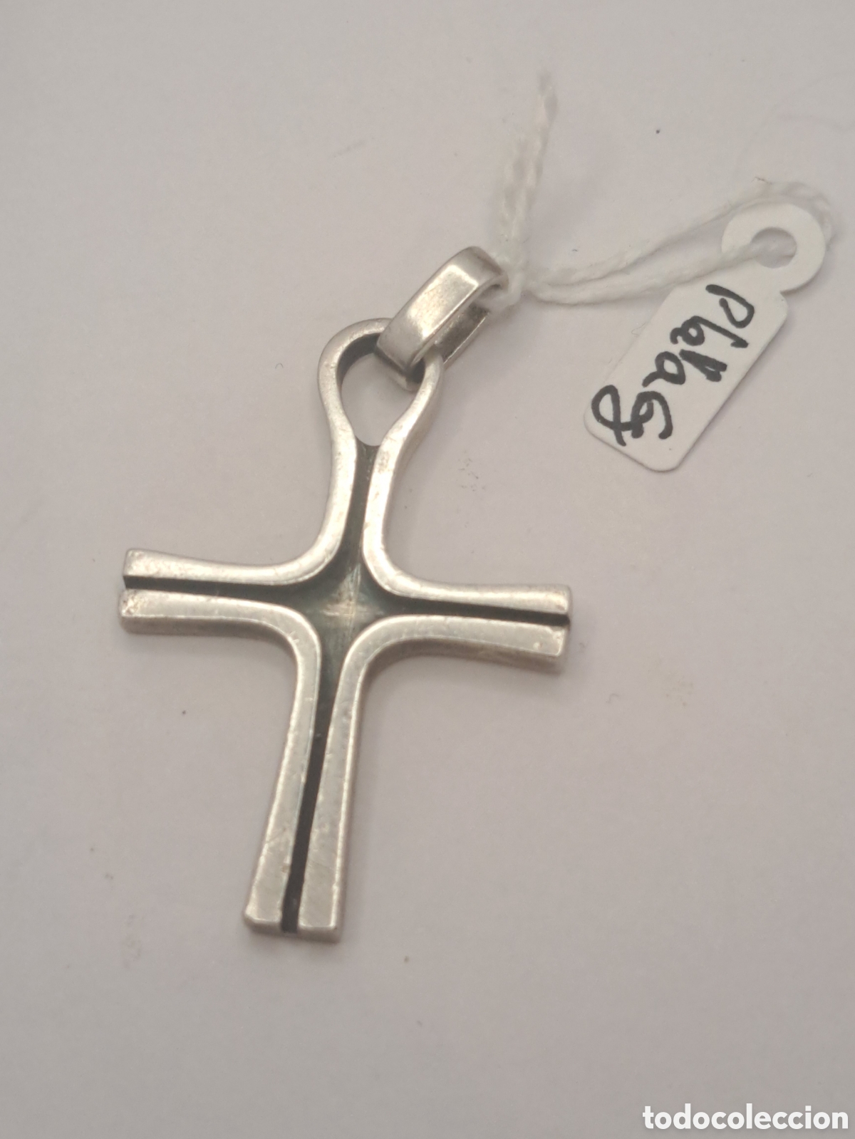 Joyeria: Cruz de plata marca PUIG DORIA. - Foto 2