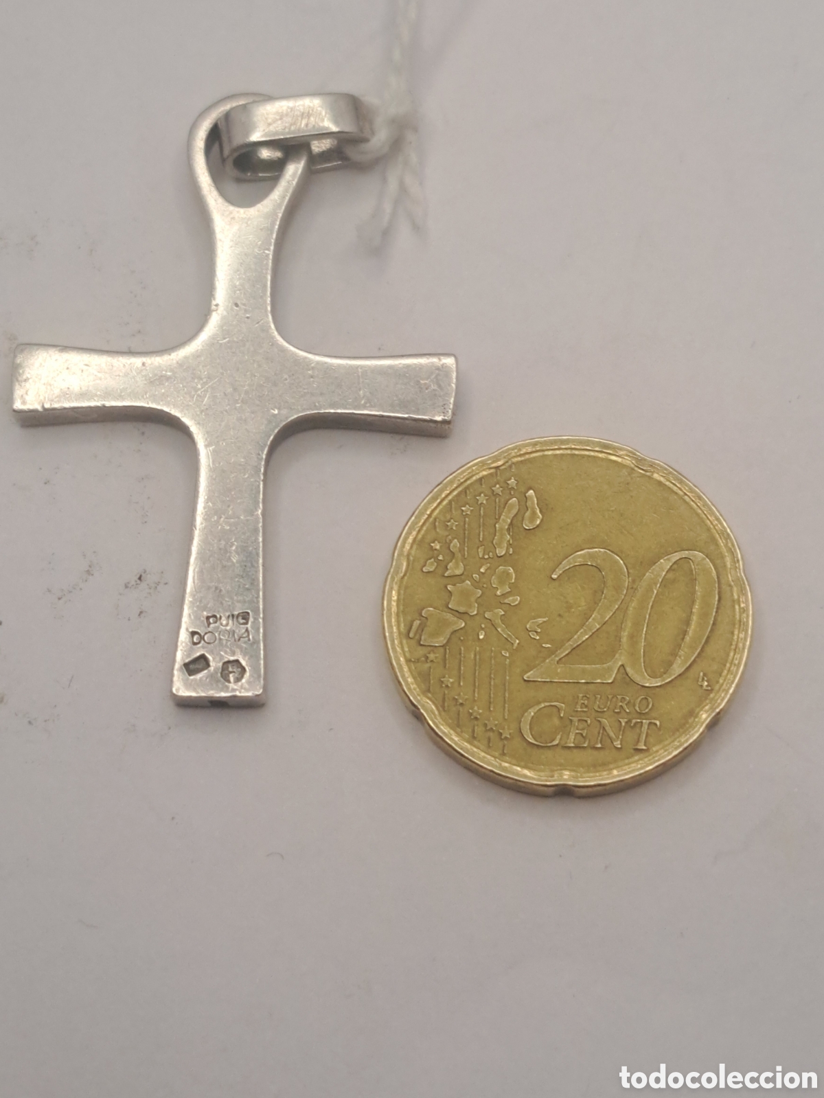 Joyeria: Cruz de plata marca PUIG DORIA. - Foto 5