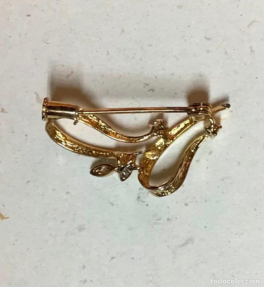 Joyeria: BROCHE DORADO Y CIRCONIOS - Foto 2