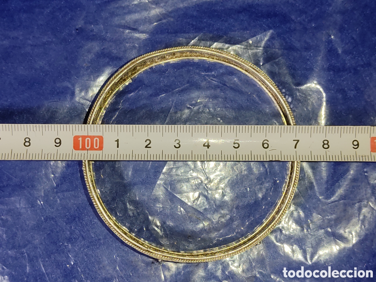Joyeria: Pulsera antigua de plata filigrana. - Foto 5