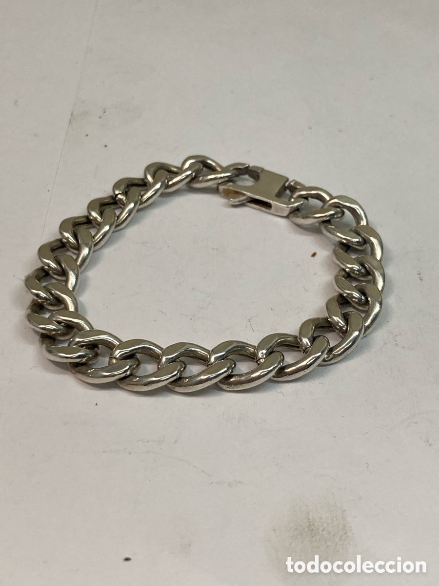 Joyeria: Pulsera de cabalero de plata Pul126 - Foto 1