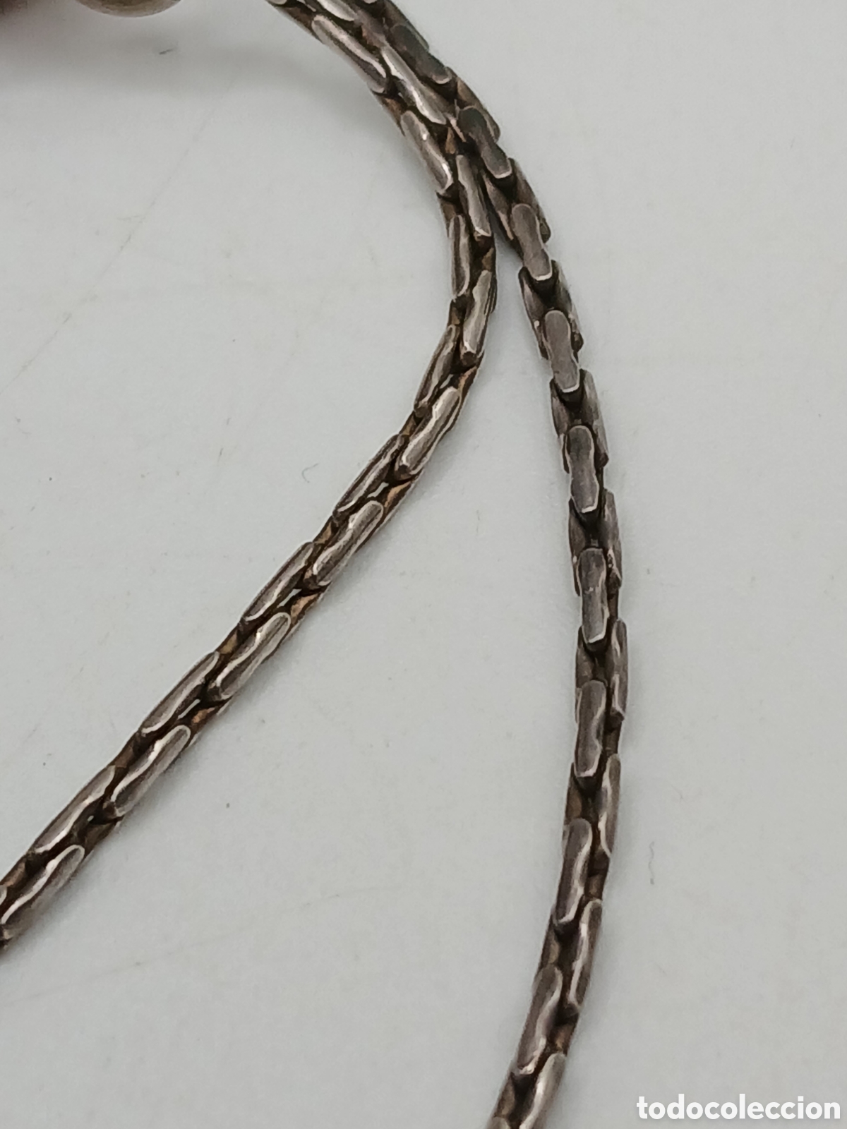 Joyeria: Collar plata 925mls &Aacute;mbar y jaspe rojo, sin cierre - Foto 10