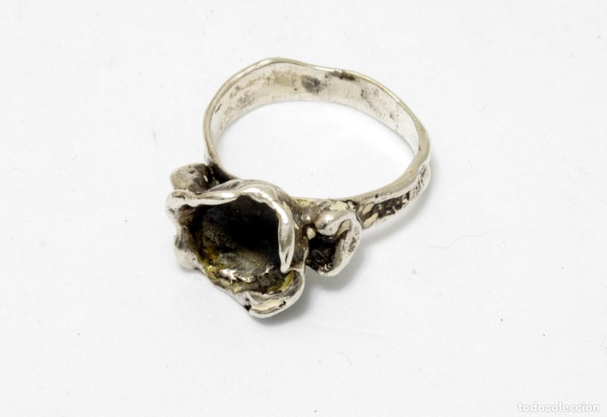 Joyeria: ANILLO DE PLATA, VINTAGE, FORMAS IRREGULARES - Foto 1