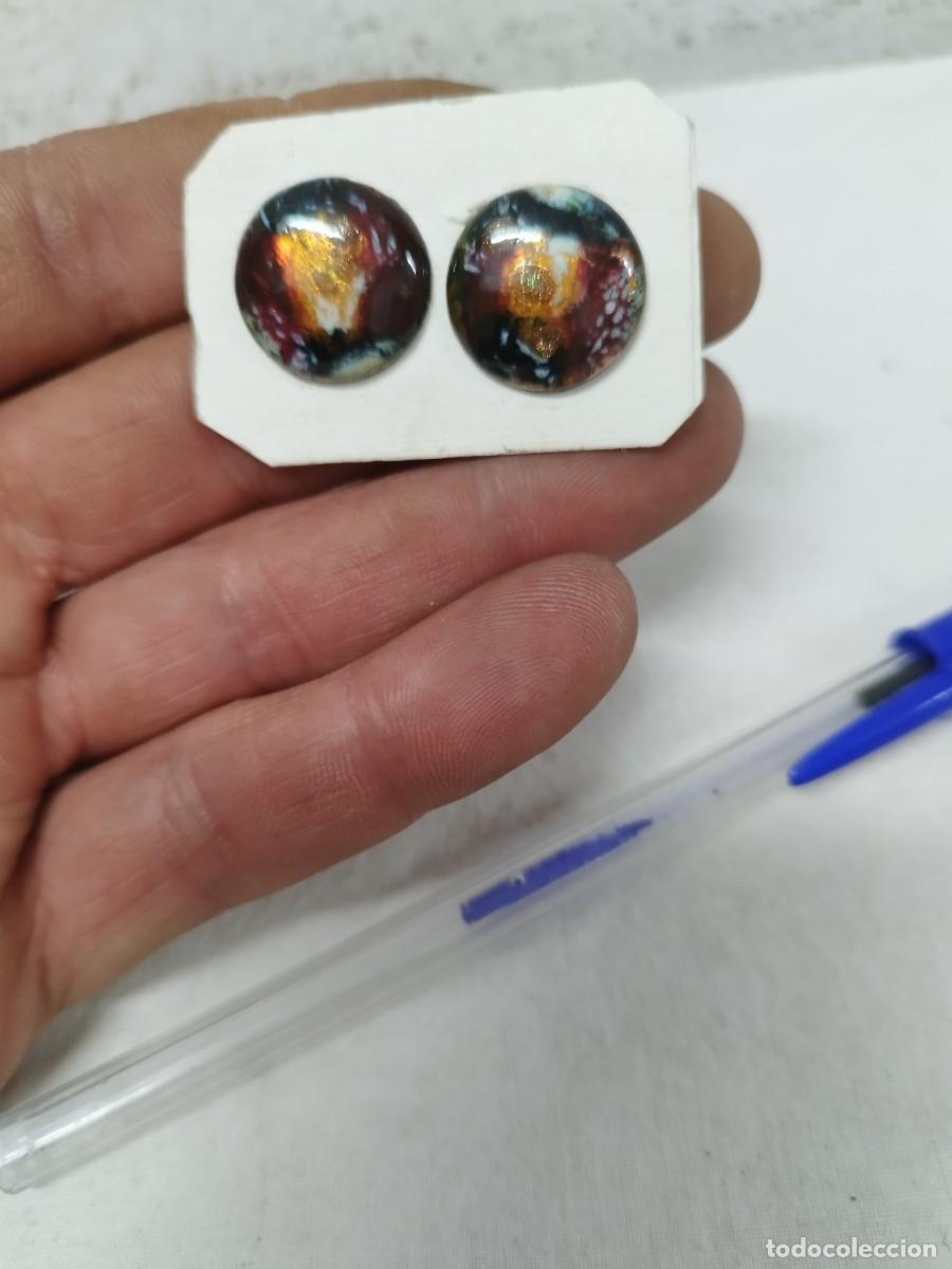 Joyeria: Antigua pareja, par de pendientes a identificar. - Foto 1