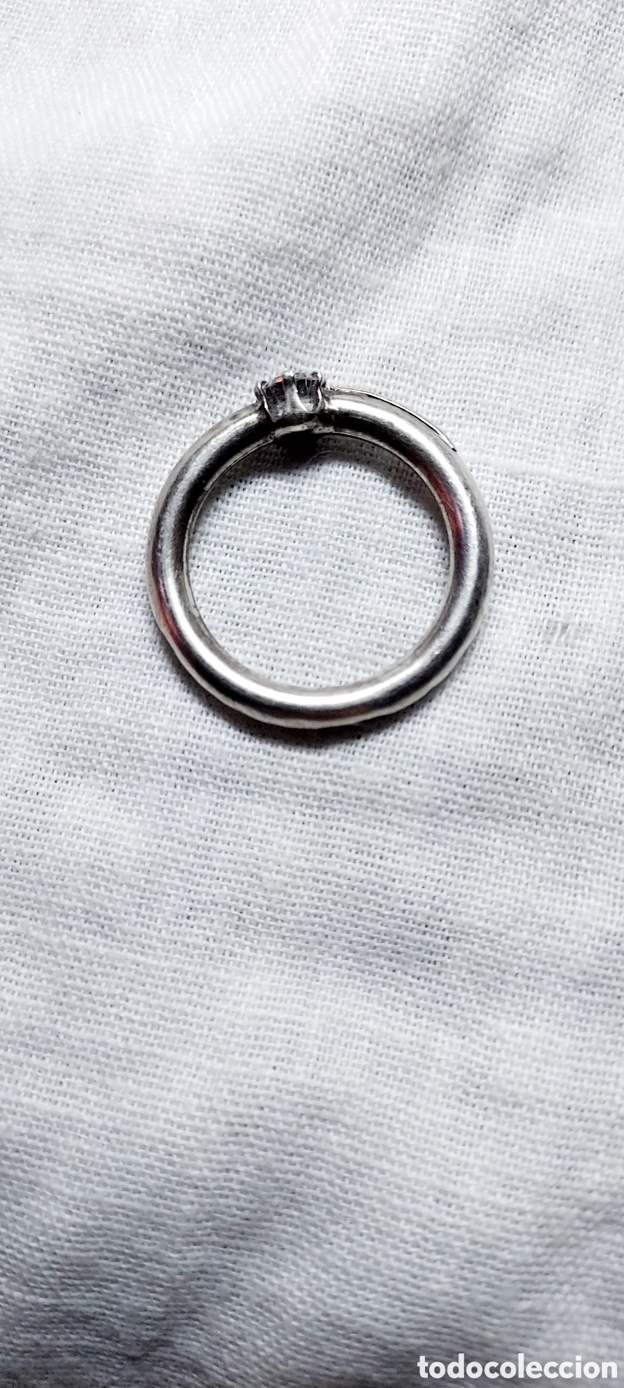 Joyeria: BONITO ANILLO DE PLATA CON CRISTAL - Foto 6