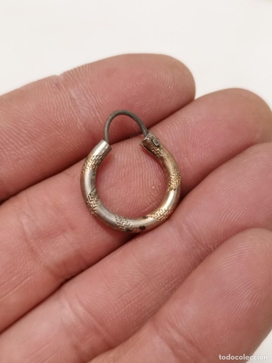 Joyeria: Antiguo par, pareja de pendientes. - Foto 4