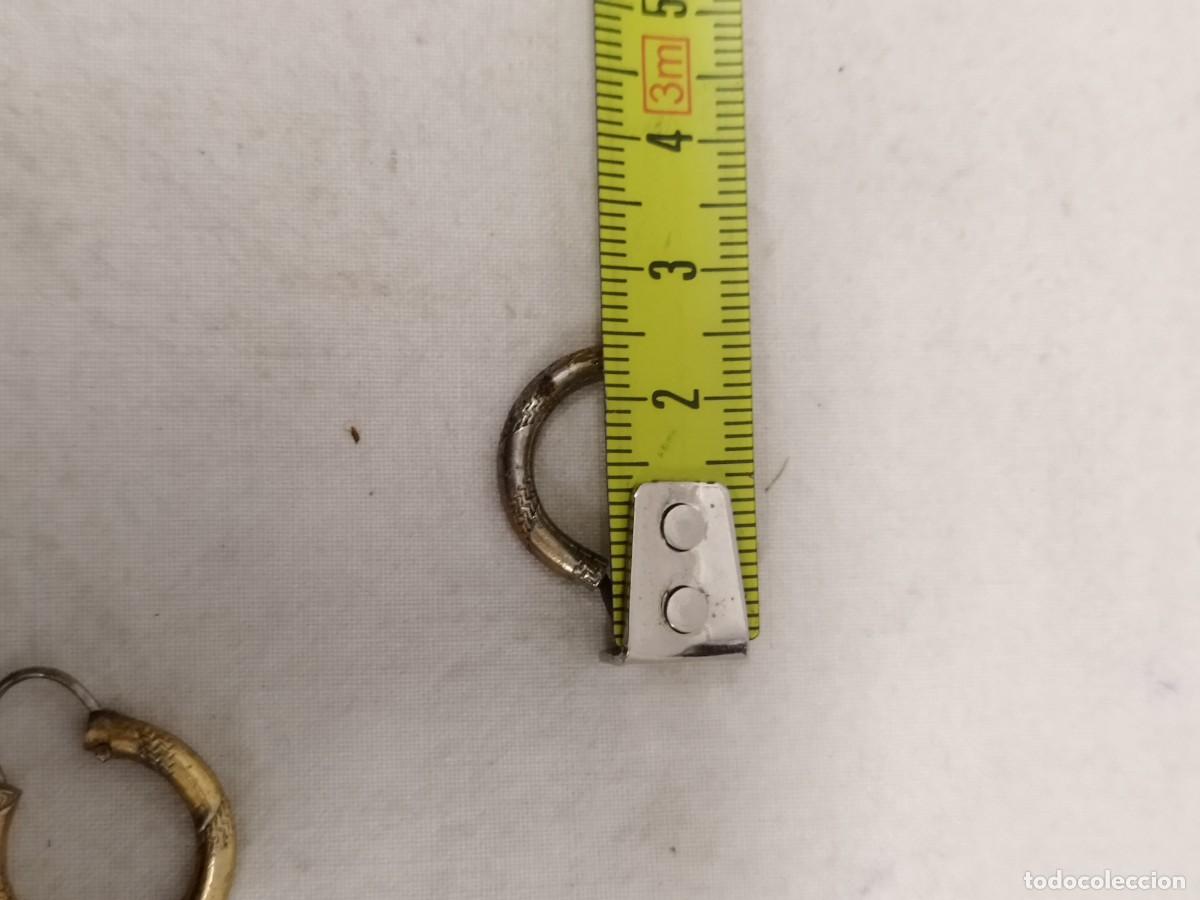 Joyeria: Antiguo par, pareja de pendientes. - Foto 7