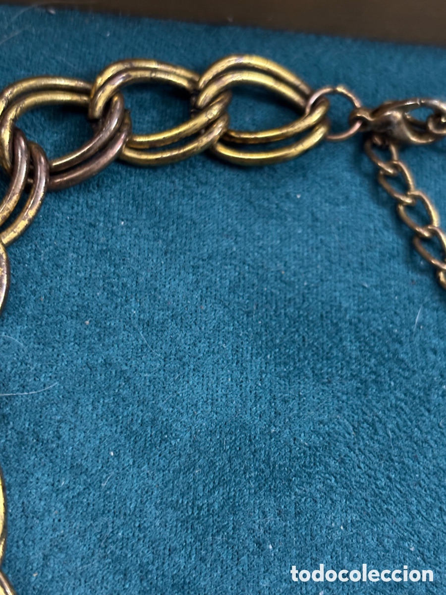 Joyeria: Collar vintage verde y dorado - Foto 2