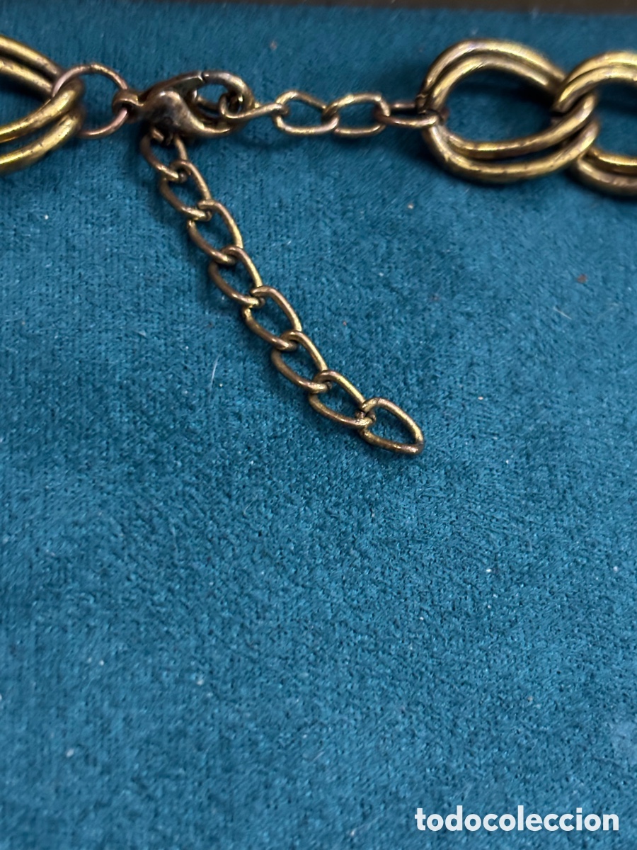 Joyeria: Collar vintage verde y dorado - Foto 5