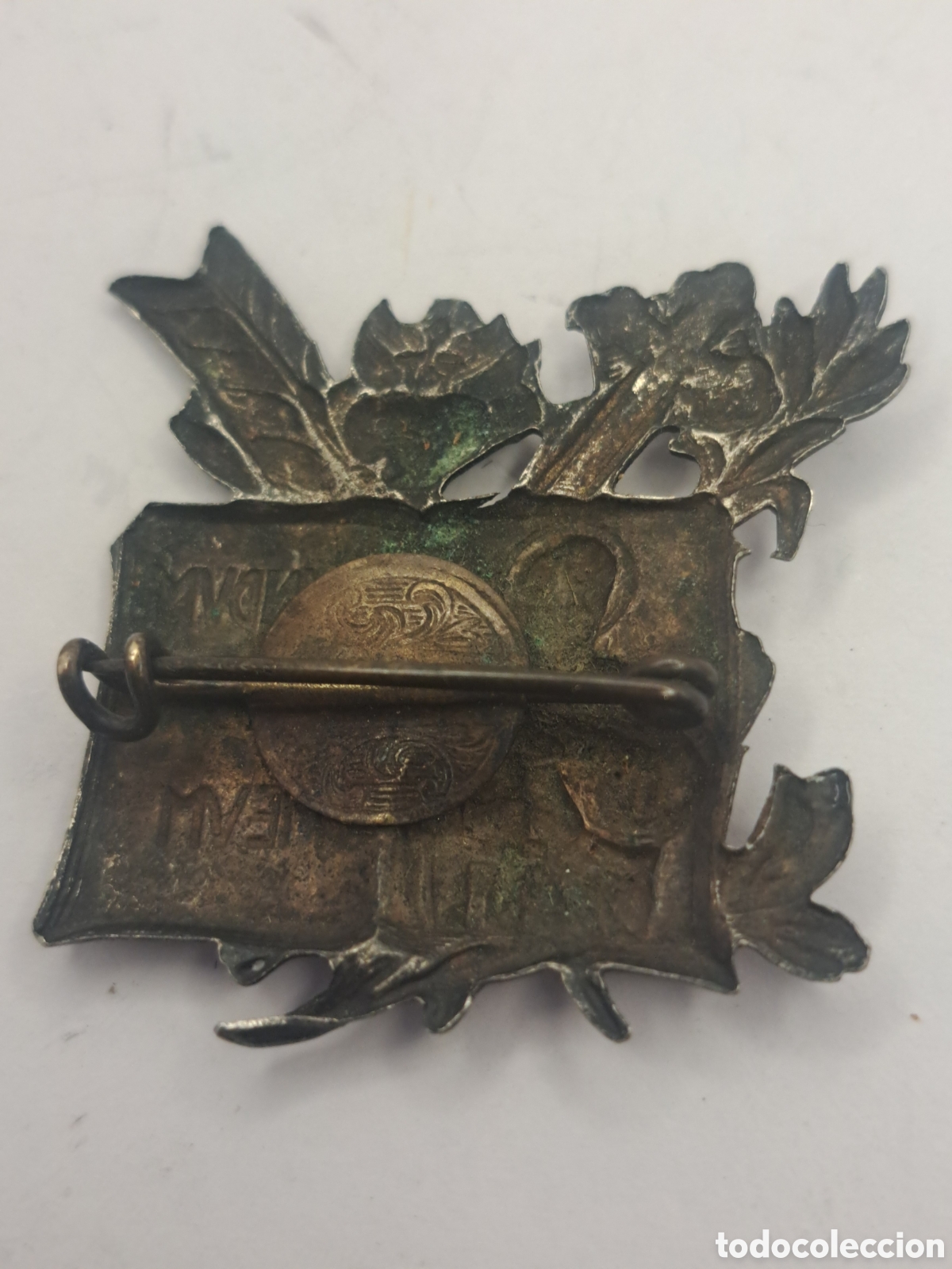 Joyeria: Broche religioso antiguo - Foto 2