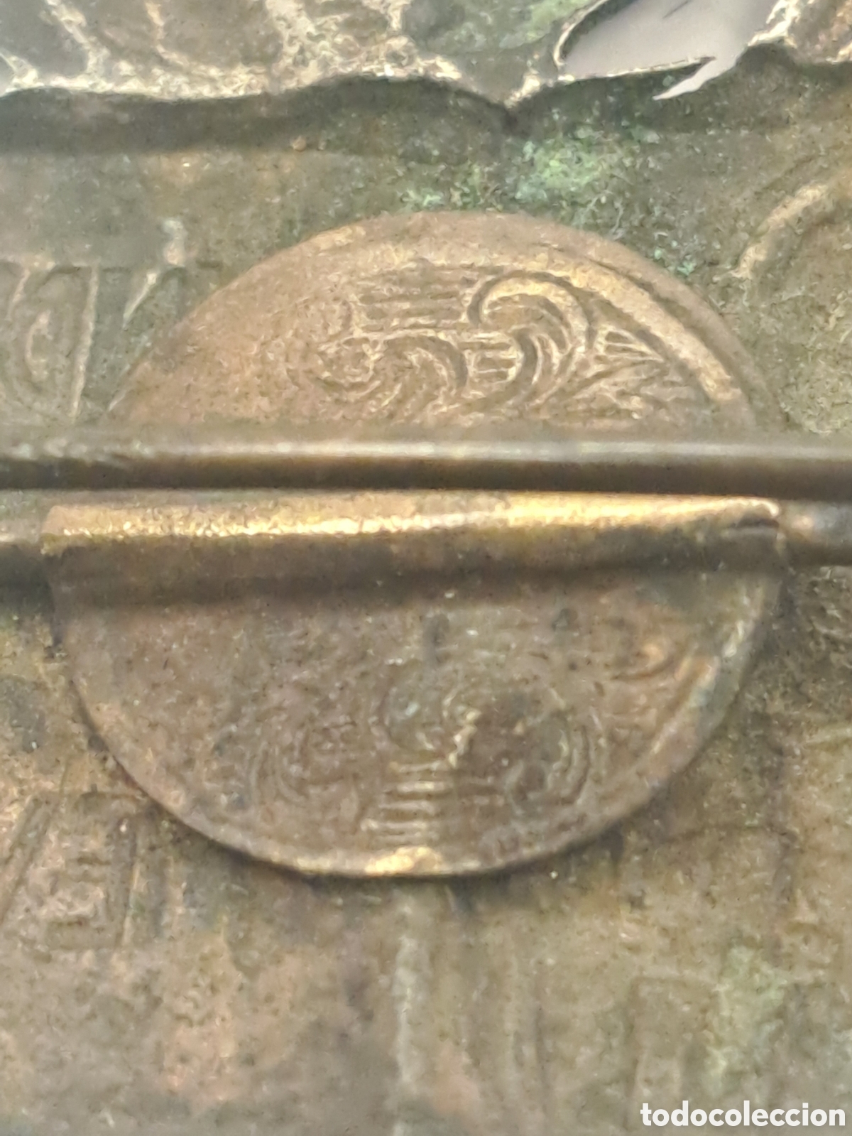 Joyeria: Broche religioso antiguo - Foto 3