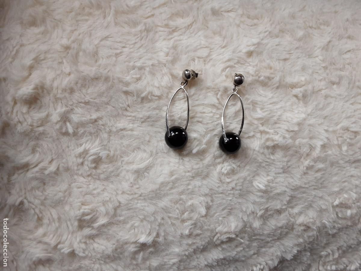 Joyeria: Pendientes de plata y onix - Foto 2