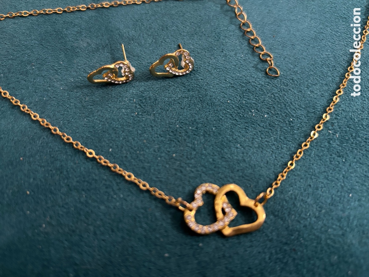 Joyeria: Conjunto de bisuter&iacute;a de corazones - Foto 2