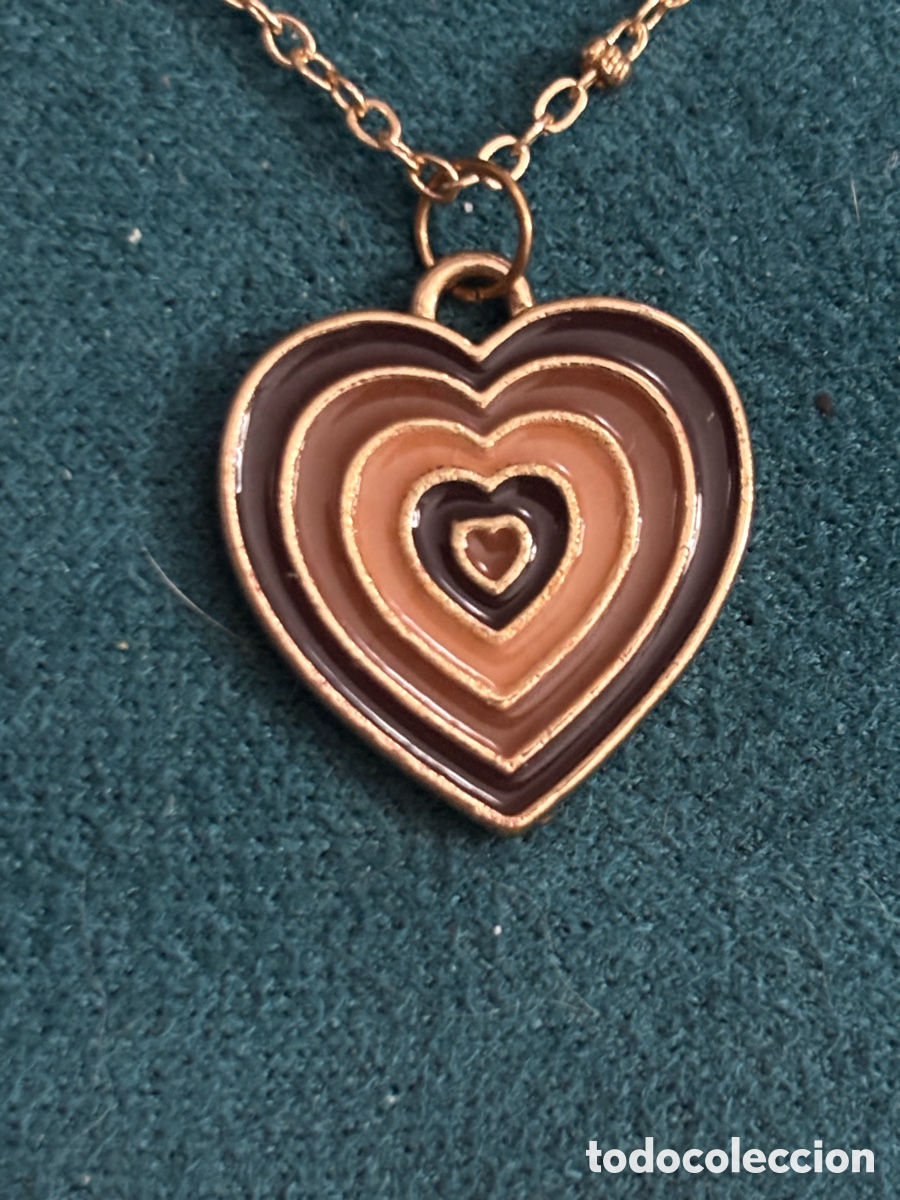 Joyeria: Cadena con coraz&oacute;n metal - Foto 2