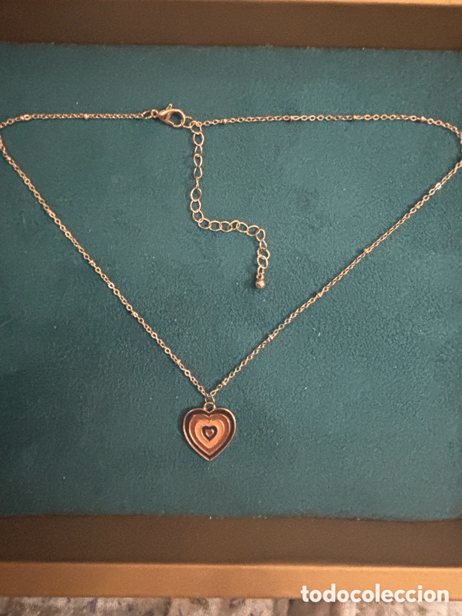 Joyeria: Cadena con coraz&oacute;n metal - Foto 1