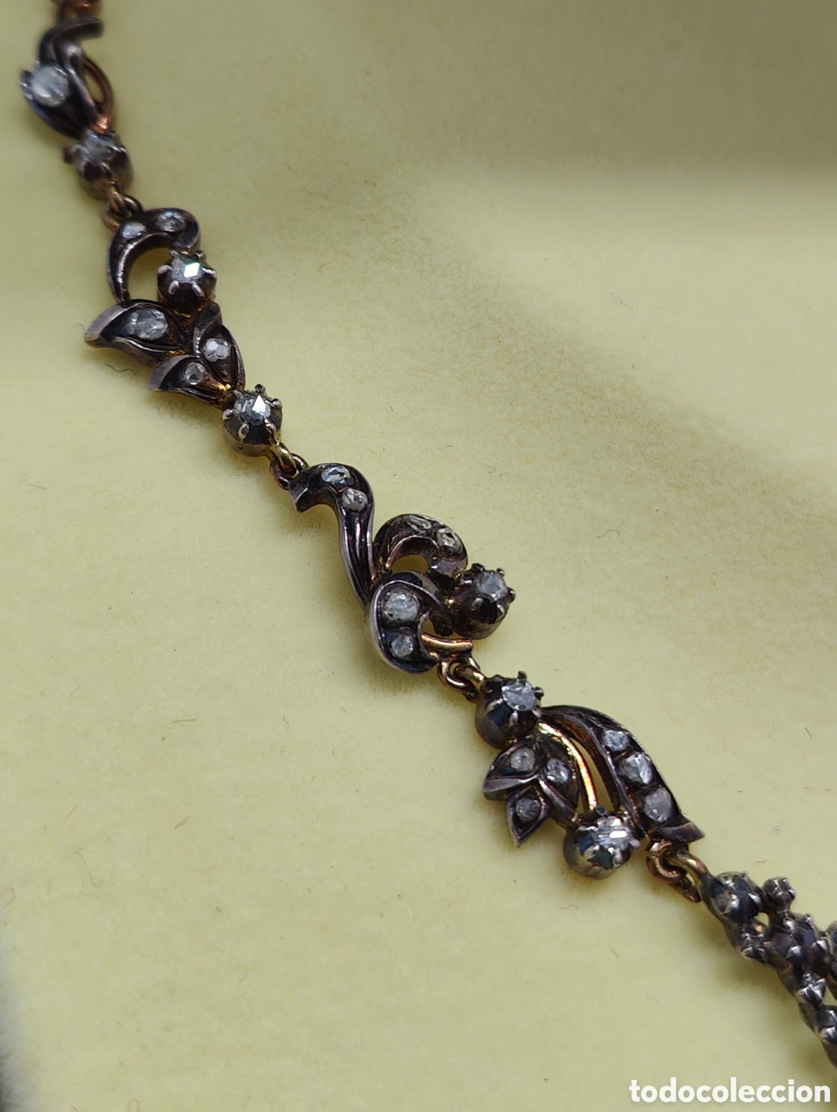 Joyeria: COLLAR DE PLATA, ORO Y DIAMANTES - Foto 7
