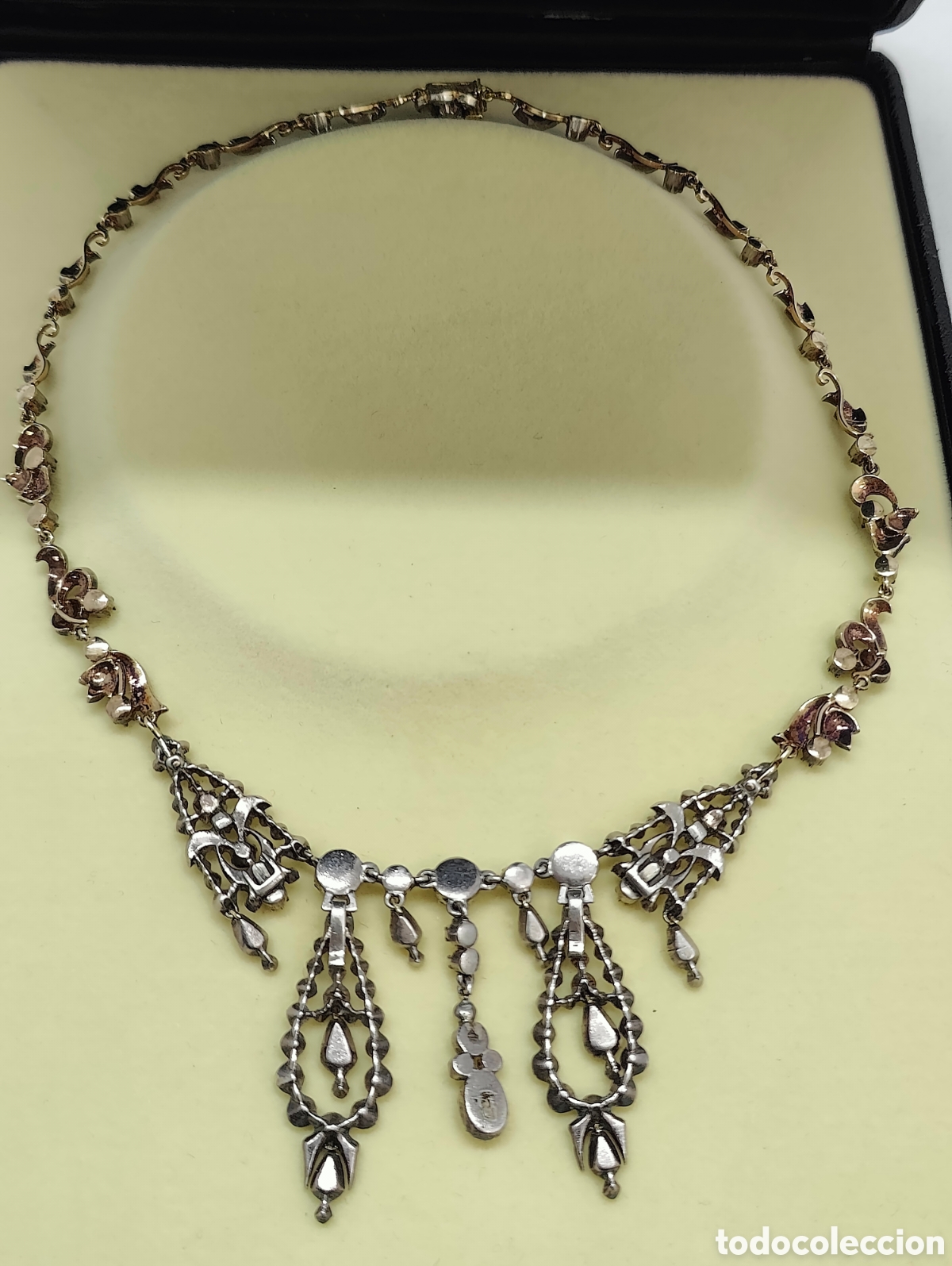 Joyeria: COLLAR DE PLATA, ORO Y DIAMANTES - Foto 12