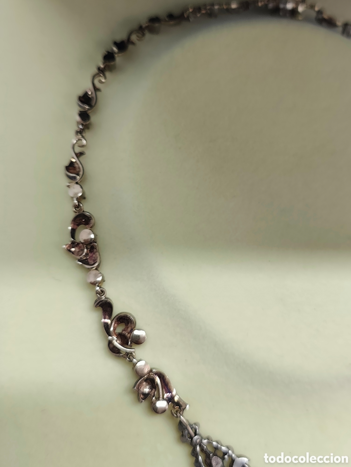 Joyeria: COLLAR DE PLATA, ORO Y DIAMANTES - Foto 14