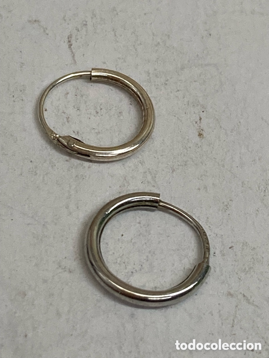 Joyeria: Pendientes de plata P236 - Foto 1