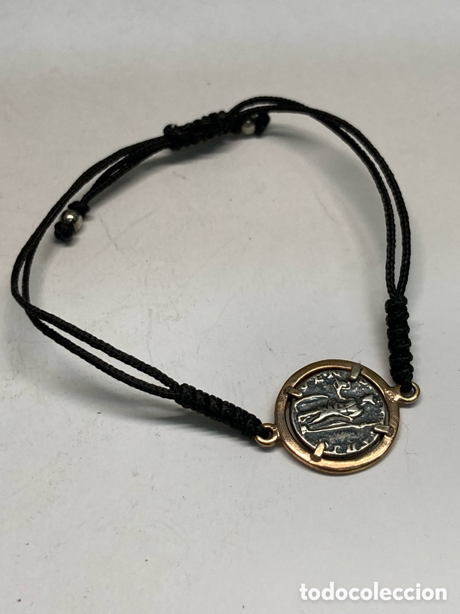 Joyeria: Pulsera de plata con replica moneda romana Pul245 - Foto 1