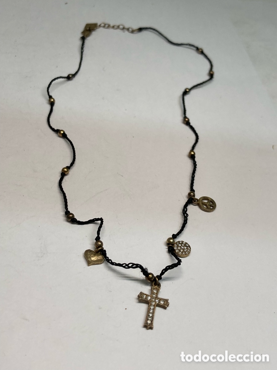 Joyeria: Collar de plata Frey con cruz engastada CC135-2 - Foto 1