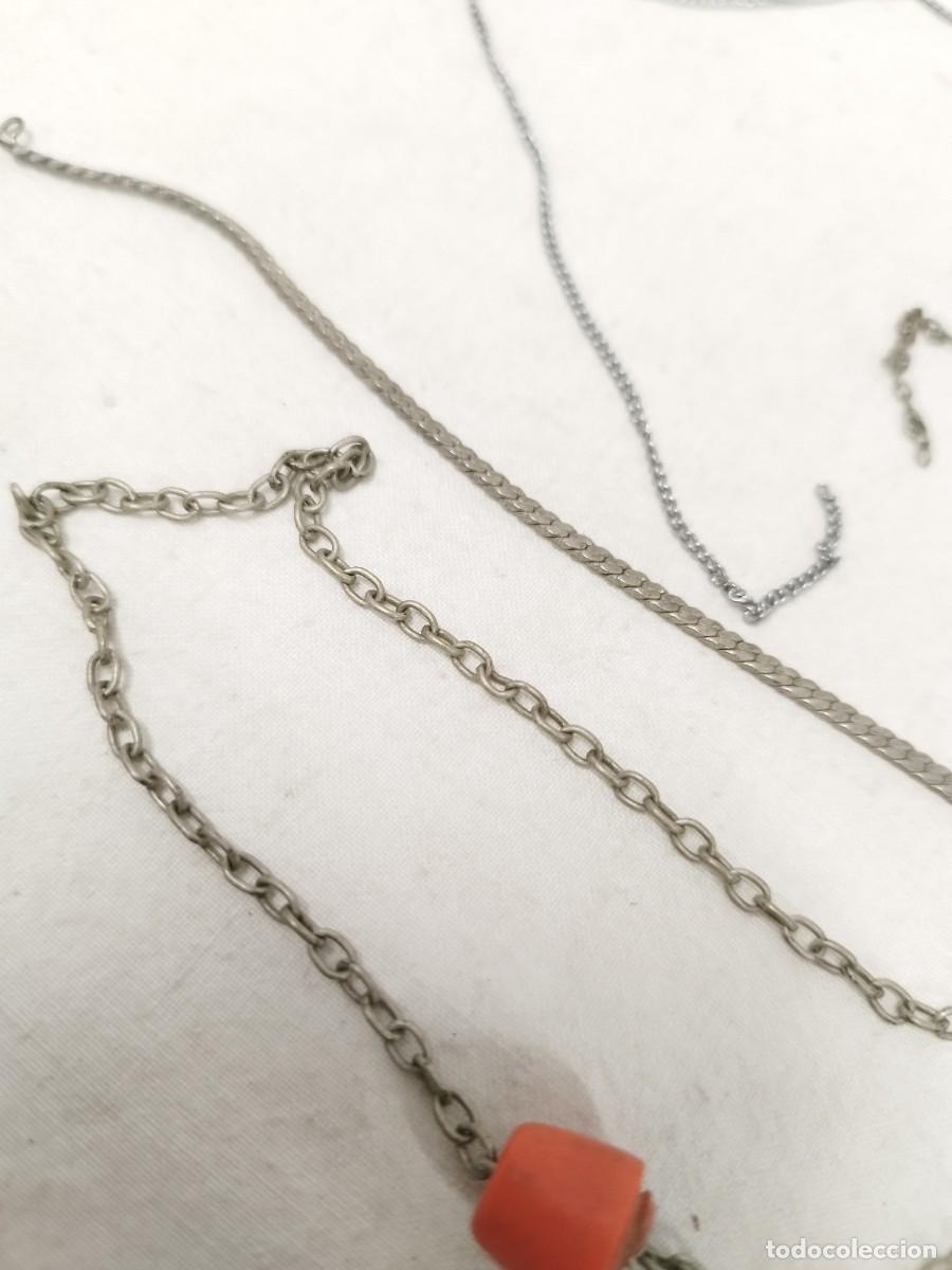 Joyeria: Lote de 4 antiguas cadenas a identificar. - Foto 2