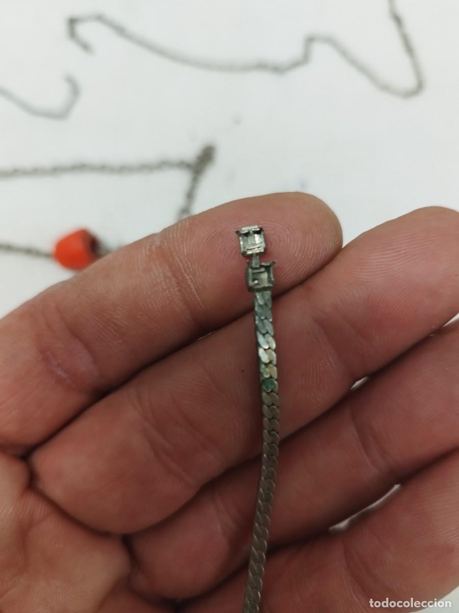 Joyeria: Lote de 4 antiguas cadenas a identificar. - Foto 5