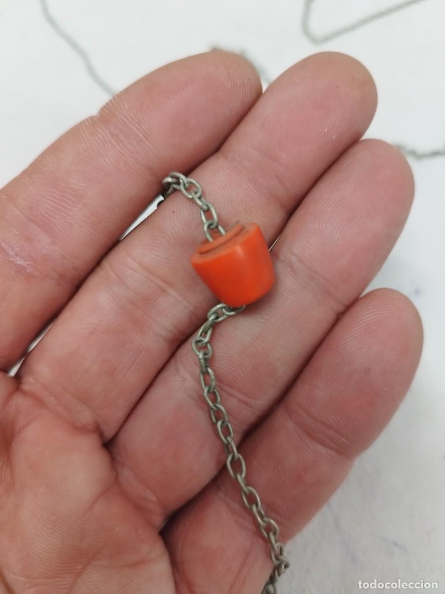 Joyeria: Lote de 4 antiguas cadenas a identificar. - Foto 8