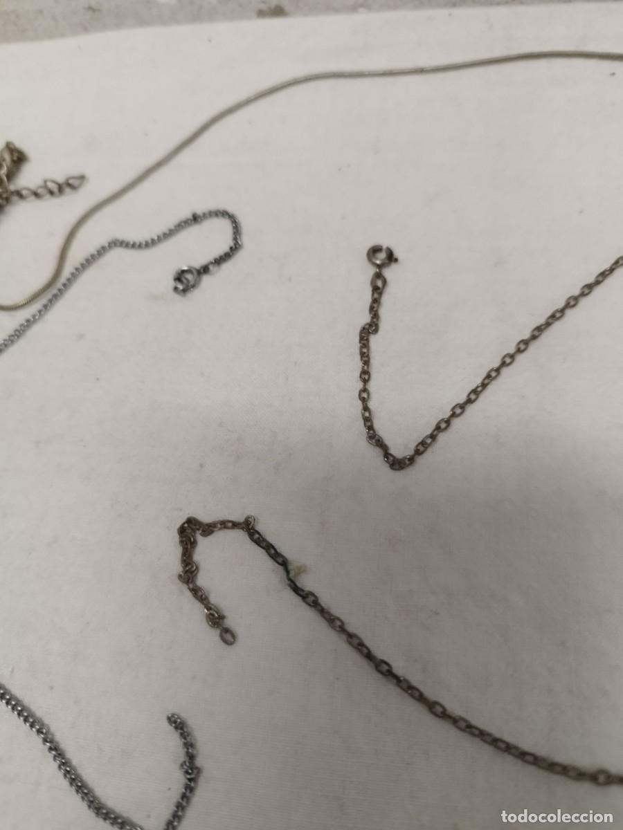 Joyeria: Lote de 4 antiguas cadenas a identificar. - Foto 9